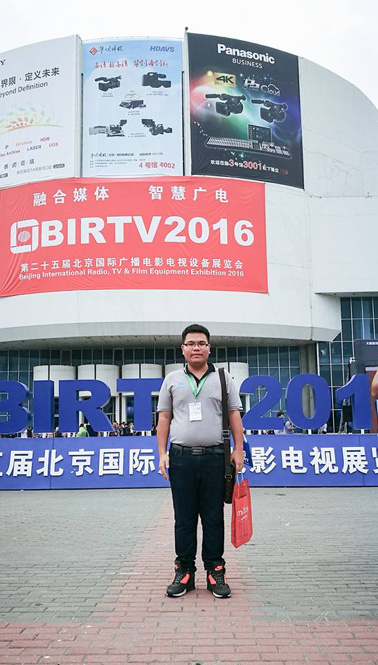 คุณพิชญกาล พ. มาสุข เข้าร่วมประชุมและศึกษาดูงาน BIRTV 2016 ณ กรุงปักกิ่ง ประเทศจีน